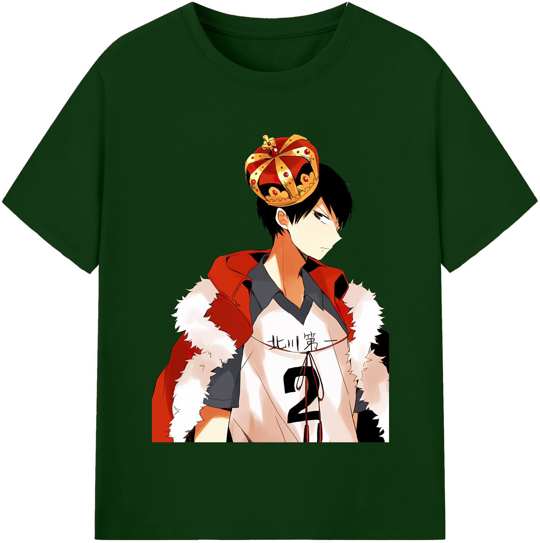 （画像用） ハイキュー!! Haikyu!! 綿100％半袖Tシャツ（フロントプリント）